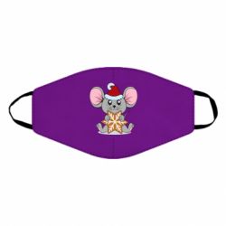 Маска багаторазова Mouse with cookies - PrintSalon