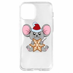 Чохол для iPhone 12 mini Mouse with cookies - PrintSalon