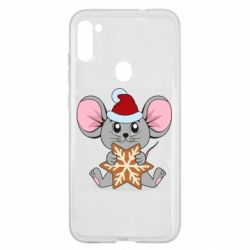 Чохол для Samsung A11 / M11 Mouse with cookies - PrintSalon