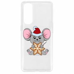 Чохол для Oppo Reno 4 Pro Mouse with cookies - PrintSalon