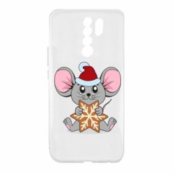 Чохол для Xiaomi Redmi 9 Mouse with cookies - PrintSalon