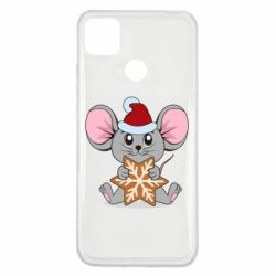 Чохол для Xiaomi Redmi 9c Mouse with cookies - PrintSalon