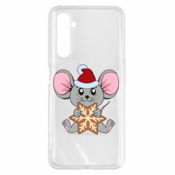 Чохол для Realme 6 Pro Mouse with cookies - PrintSalon