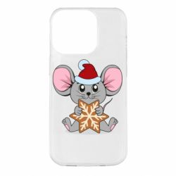Чохол для iPhone 14 Pro Mouse with cookies - PrintSalon