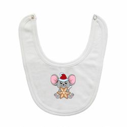 Слинявчик Mouse with cookies - PrintSalon