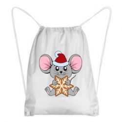Рюкзак-мішок Mouse with cookies - PrintSalon