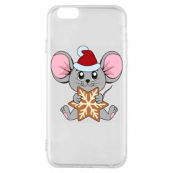 Чохол для iPhone 6/6S Mouse with cookies - PrintSalon