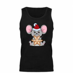 Майка чоловіча Mouse with cookies - PrintSalon