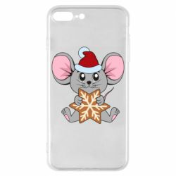 Чохол для iPhone 8 Plus Mouse with cookies - PrintSalon