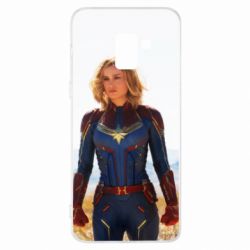 Чохол для Samsung A8+ 2018 Movie Captain Marvel - PrintSalon