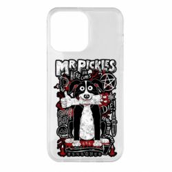Чехол для iPhone 14 Pro Max Mr pickles the dog - PrintSalon