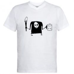 Чоловіча футболка з V-подібним вирізом Mr. Freeman - PrintSalon