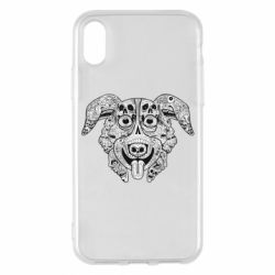 Чехол для iPhone X/Xs Mr. Pickles Art - PrintSalon