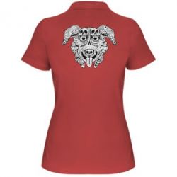 Женское поло Mr. Pickles Art - PrintSalon