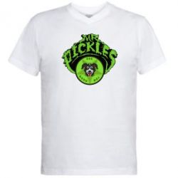 Мужская футболка  с V-образным вырезом Mr. Pickles