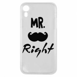 Чехол для iPhone XR Mr. right - PrintSalon
