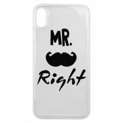 Чехол для iPhone Xs Max Mr. right - PrintSalon