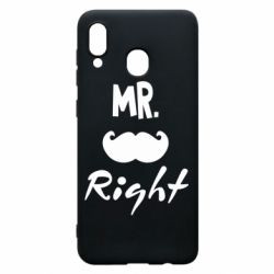 Чехол для Samsung A20 Mr. right - PrintSalon