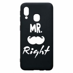 Чехол для Samsung A40 Mr. right - PrintSalon