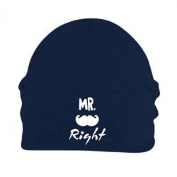 Шапка флисовая Mr. right - PrintSalon