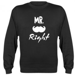 Cвитшот Mr. right - PrintSalon