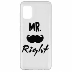 Чехол для Samsung A31 Mr. right - PrintSalon