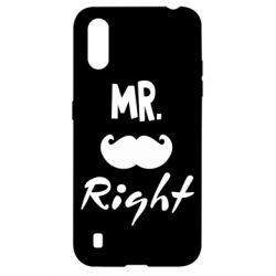 Чехол для Samsung A01/M01 Mr. right
