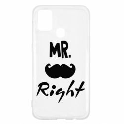 Чехол для Samsung M31 Mr. right - PrintSalon