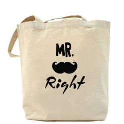 Эко-сумка Mr. right - PrintSalon