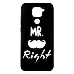 Чехол для Xiaomi Redmi Note 9/Redmi 10X Mr. right - PrintSalon