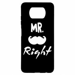Чехол для Xiaomi Poco X3 Mr. right - PrintSalon