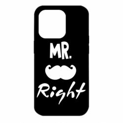 Чехол для iPhone 14 Pro Mr. right - PrintSalon