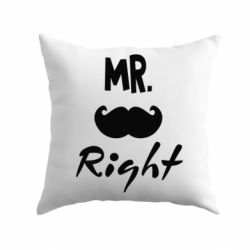 Подушка Mr. right - PrintSalon