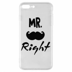 Чехол для iPhone 7 Plus Mr. right - PrintSalon