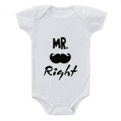 Детский бодик Mr. right - PrintSalon