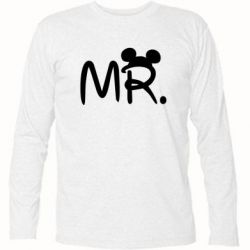 Футболка с длинным рукавом Mr. - PrintSalon
