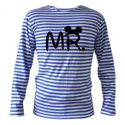 Тельняшка с длинным рукавом Mr. - PrintSalon