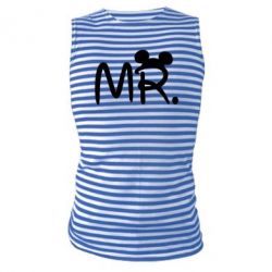 Майка-тельняшка Mr. - PrintSalon