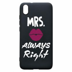 Чехол для Xiaomi Redmi 7A Mrs. always right - PrintSalon