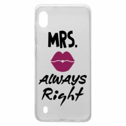 Чехол для Samsung A10 Mrs. always right