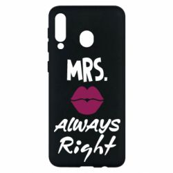 Чехол для Samsung M30 Mrs. always right - PrintSalon