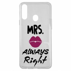 Чехол для Samsung A20s Mrs. always right - PrintSalon
