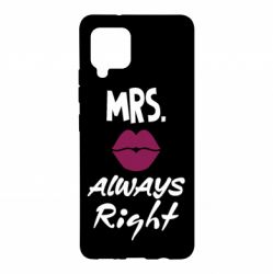 Чехол для Samsung A42 5G Mrs. always right - PrintSalon