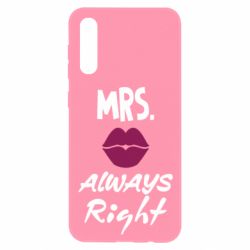 Чехол для Samsung A50 Mrs. always right