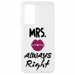 Чехол для Xiaomi Mi 10T/10T Pro Mrs. always right - PrintSalon