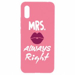 Чехол для Xiaomi Redmi 9a Mrs. always right