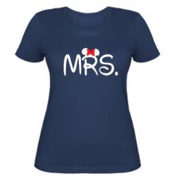 Женская футболка Mrs. - PrintSalon