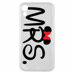 Чехол для iPhone XR Mrs. - PrintSalon