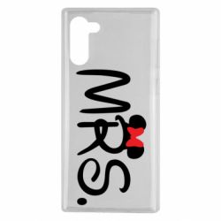 Чехол для Samsung Note 10 Mrs. - PrintSalon
