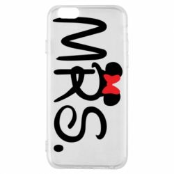 Чехол для iPhone 6/6S Mrs. - PrintSalon